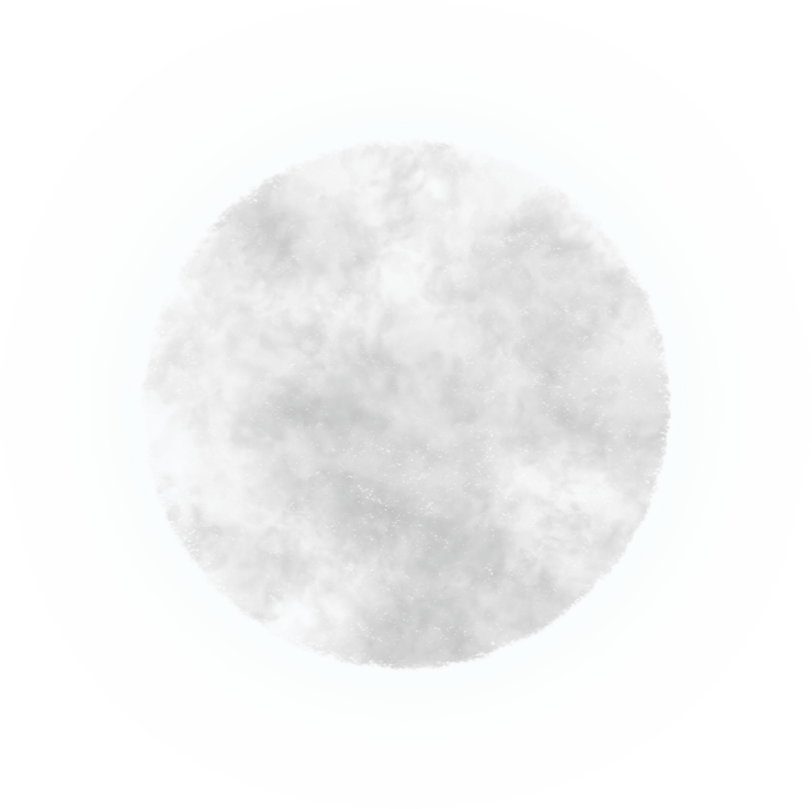 Watercolor Full Moon